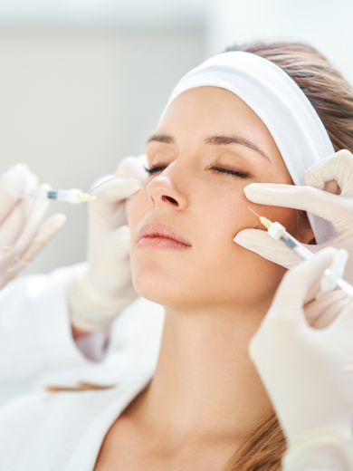 Faltenbehandlung mit Botox (Botulinumtoxin A) in Frankfurt bei med aesthet