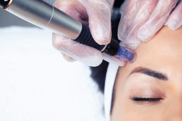 Volle Lippen nach Lippenvergrößerung